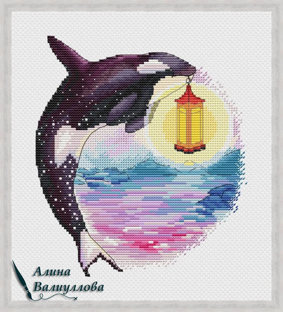 Light of the Sea - PDF Cross Stitch Pattern – Wizardi