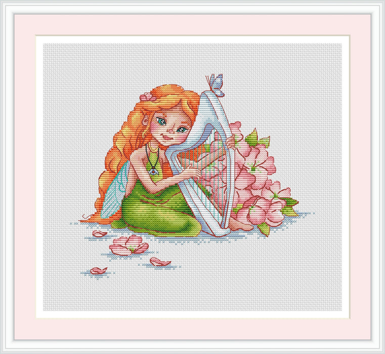 Spring Fairy - PDF Cross Stitch Pattern