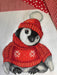 Christmas Penguin - PDF Counted Cross Stitch Pattern - Wizardi