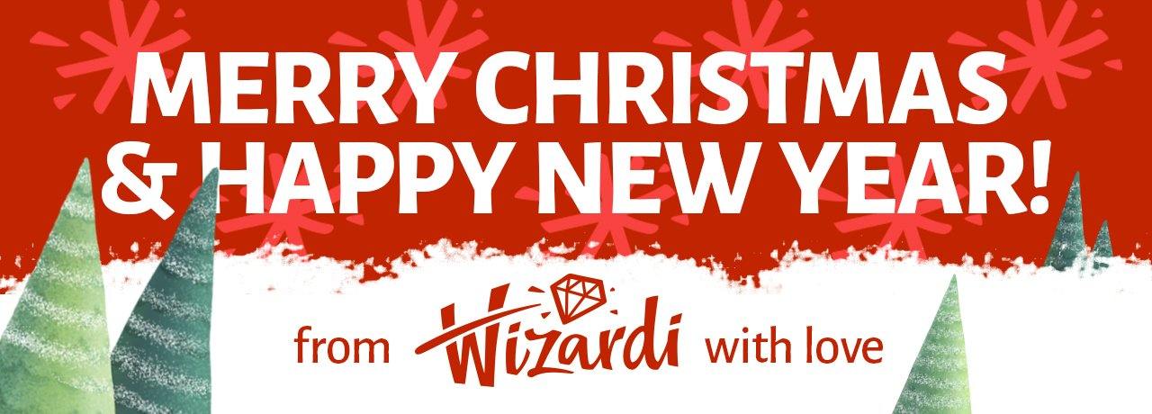 Merry Christmas & Happy New Year! - Wizardi
