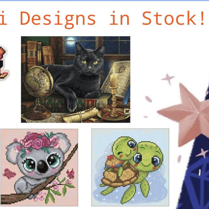 New Wizardi Diamond painting designs in stock! - Wizardi