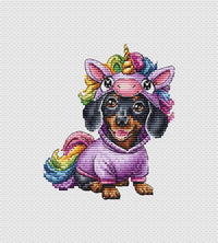 Whimsical Woof - PDF Cross Stitch Pattern