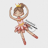 Ballet Dancer - PDF Cross Stitch Pattern