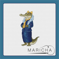Crocodile - PDF Cross Stitch Pattern