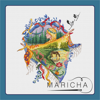 The Soul of Summer - PDF Cross Stitch Pattern