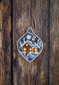 Winter House - PDF Cross Stitch Pattern