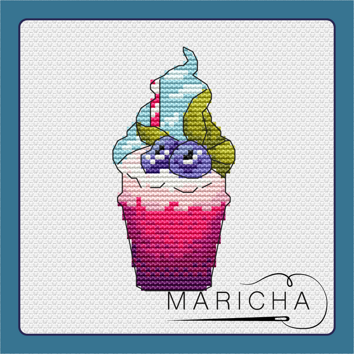 Cocktail - PDF Cross Stitch Pattern