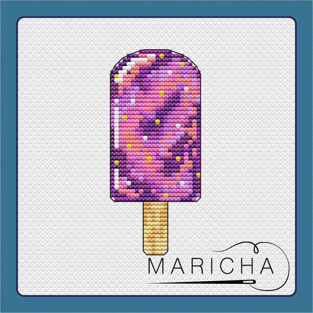 Cosmos - PDF Cross Stitch Pattern – Wizardi