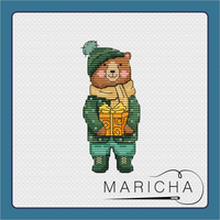 Teddy Bear - PDF Cross Stitch Pattern