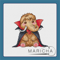 Mamokula Drakomont - PDF Cross Stitch Pattern