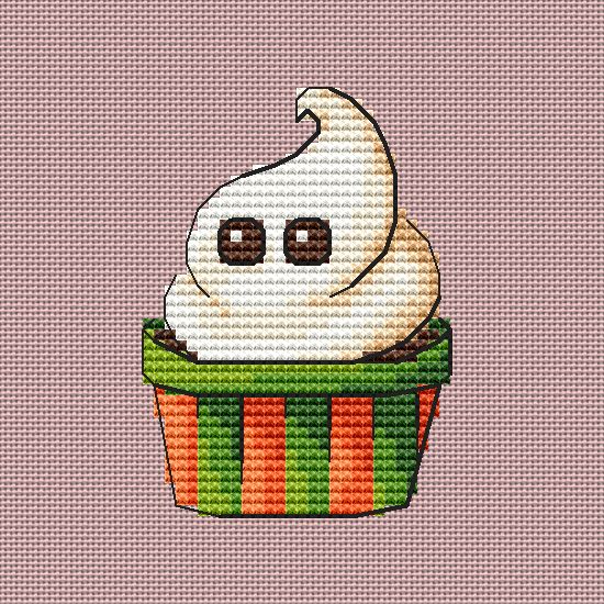 Ghostcake - PDF Cross Stitch Pattern