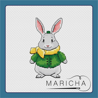 Rabbit - PDF Cross Stitch Pattern