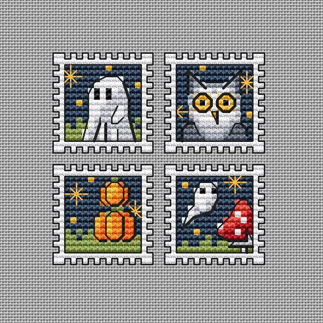 Halloween - PDF Cross Stitch Pattern