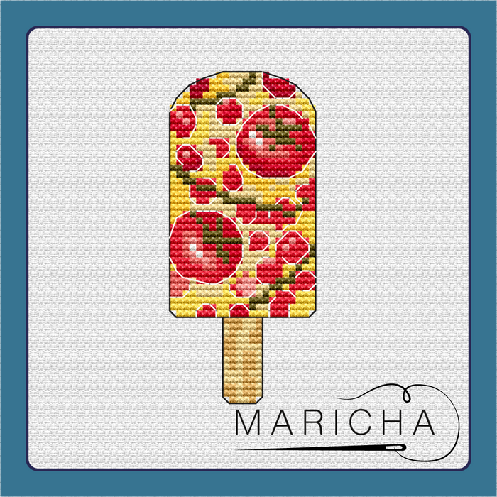 Tomato - PDF Cross Stitch Pattern