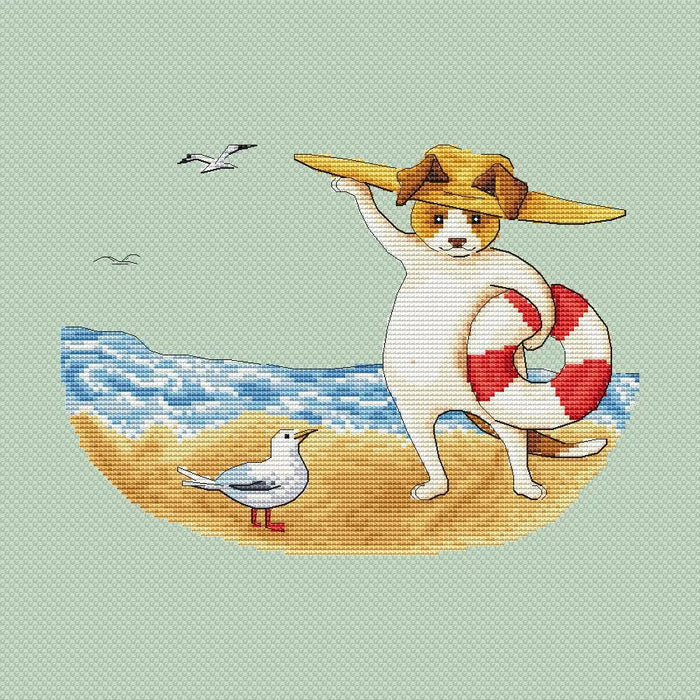 Have an eventful summer - PDF Cross Stitch Pattern