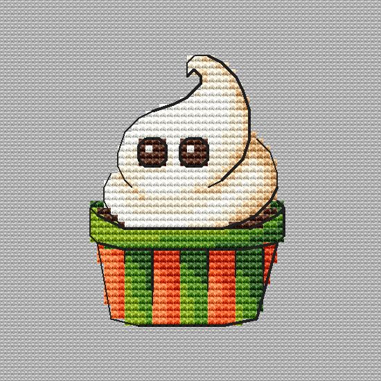 Ghostcake - PDF Cross Stitch Pattern