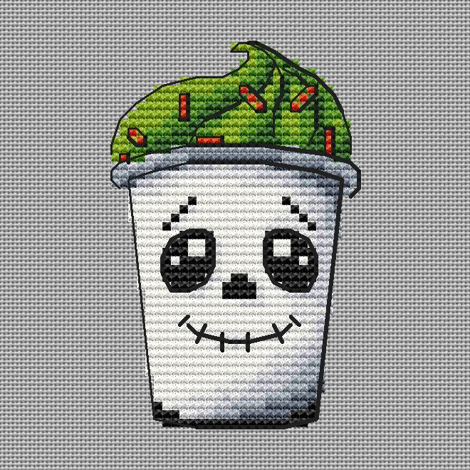 Ice scream - PDF Cross Stitch Pattern