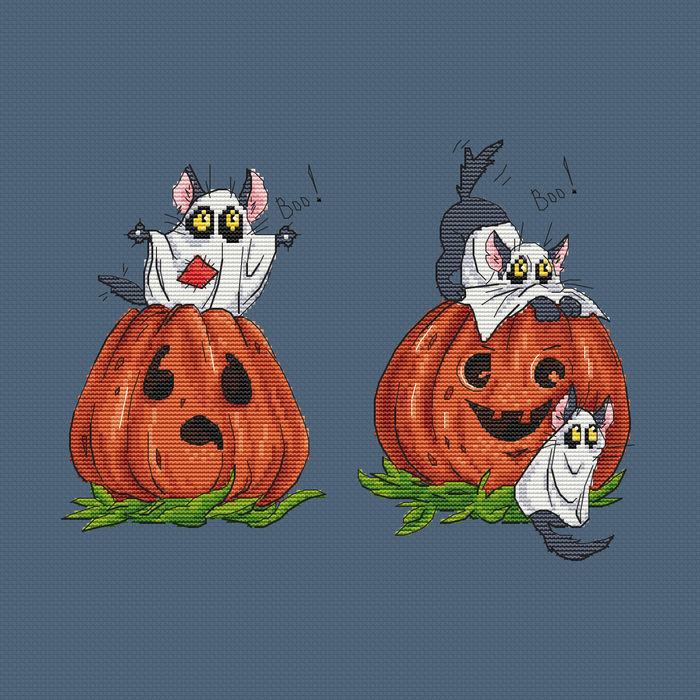 BOO set - PDF Cross Stitch Pattern