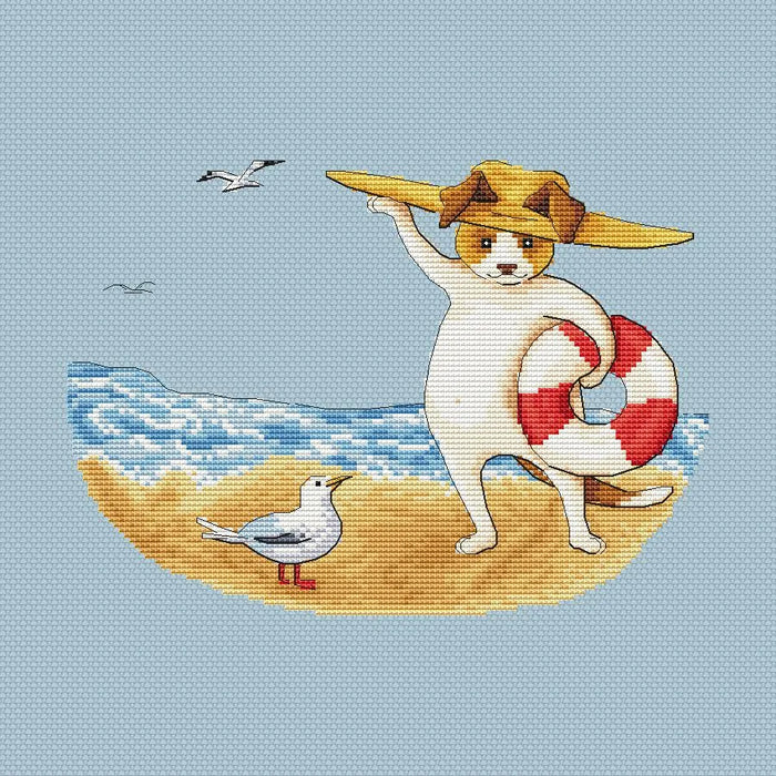 Have an eventful summer - PDF Cross Stitch Pattern