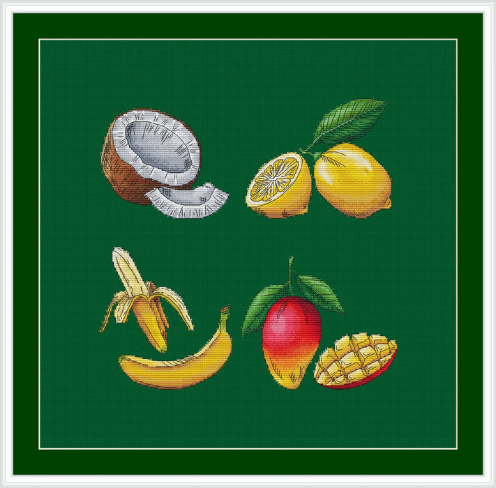 Vitamins - PDF Cross Stitch Pattern