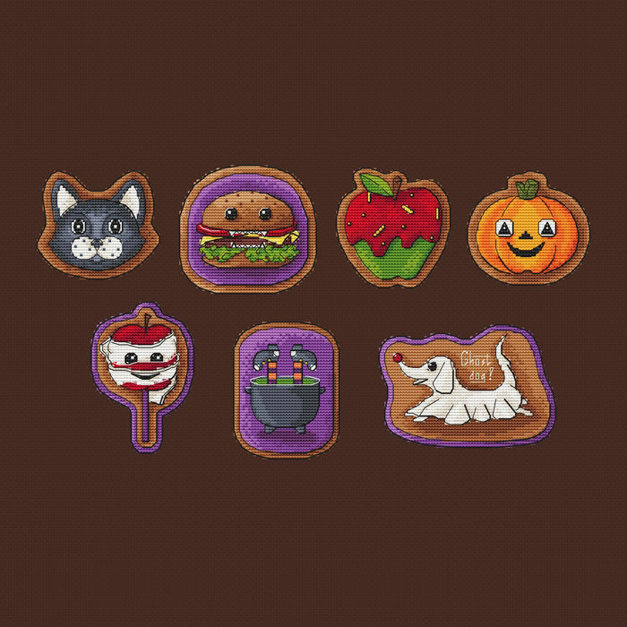 Creepy sweets - PDF Cross Stitch Pattern