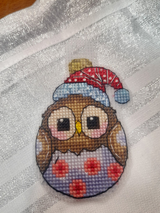 Toy owl - PDF Cross Stitch Pattern