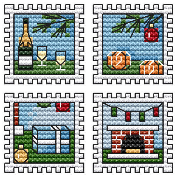 Happy new year - PDF Cross Stitch Pattern