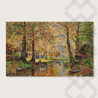 Spreewald in Autumn - PDF Cross Stitch Pattern