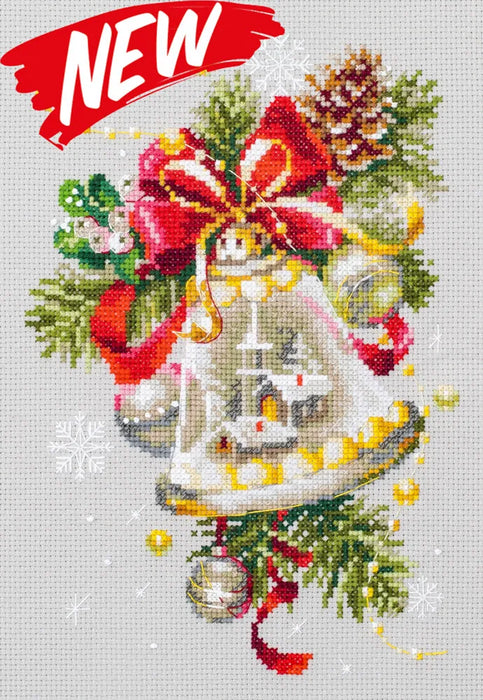 Сhristmas Bell 100-232 Counted Cross-Stitch Kit