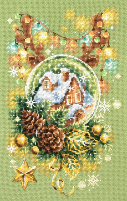 Light Christmas 100-245 Counted Cross-Stitch Kit