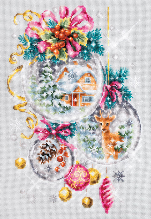 A Christmas Fairy Tale 100-247 Counted Cross-Stitch Kit