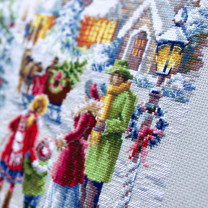 Christmas Eve 100-250 Counted Cross-Stitch Kit