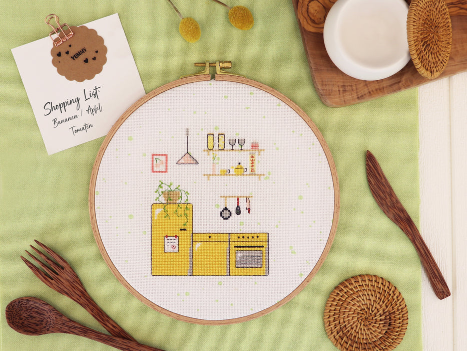 Kitchen Time - Free PDF Cross Stitch Pattern