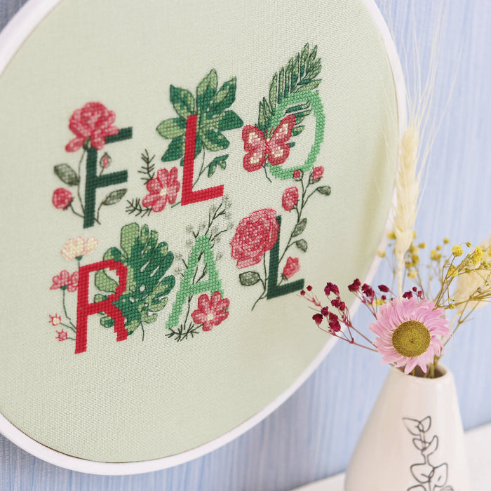 Floral Season - Free PDF Cross Stitch Pattern