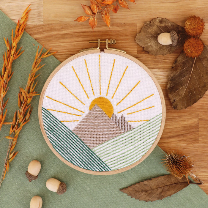 Mountain Love - Free PDF Cross Stitch Pattern