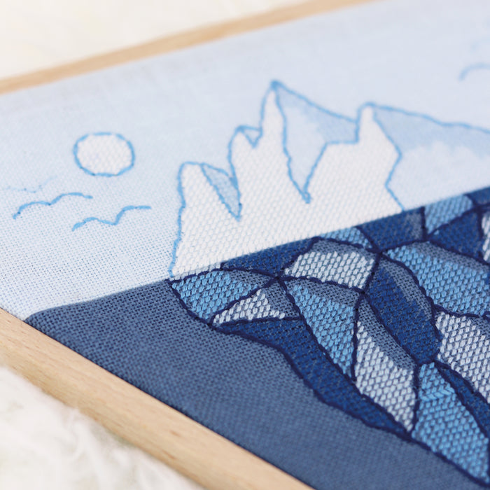 Nordic Iceberg - Free PDF Cross Stitch Pattern