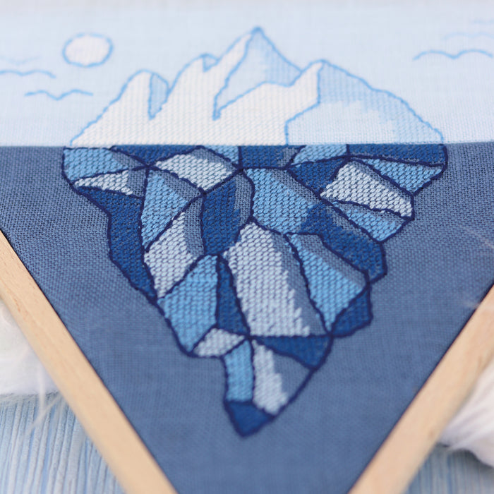 Nordic Iceberg - Free PDF Cross Stitch Pattern