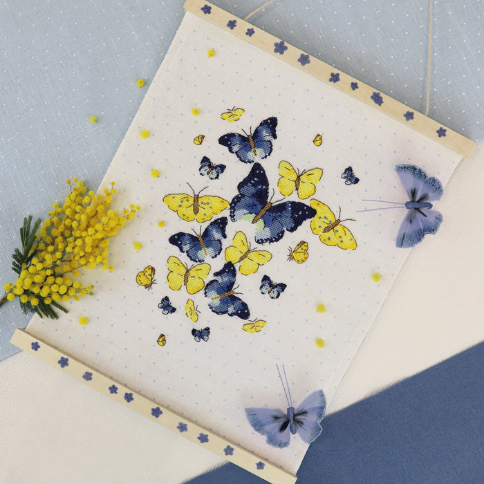 Butterflies - Free PDF Cross Stitch Pattern