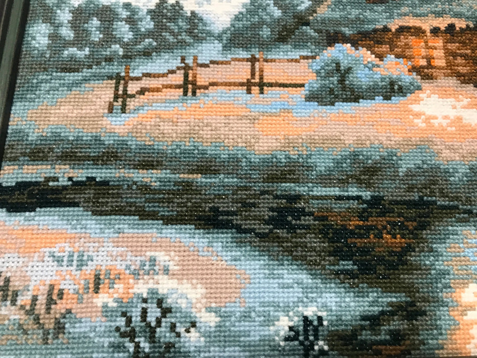 Winter View R1080 Counted Cross Stitch Kit