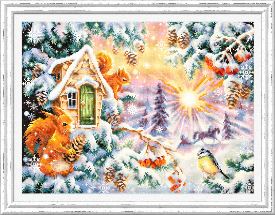 Winter Morning 110-700 Counted Cross-Stitch Kit