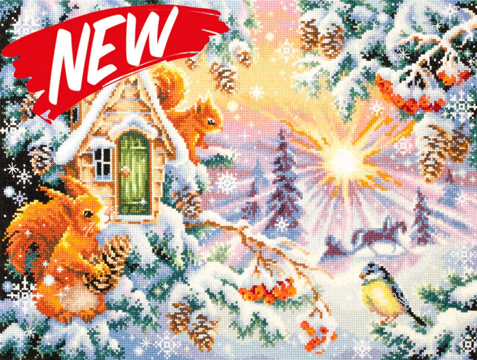 Winter Morning 110-700 Counted Cross-Stitch Kit