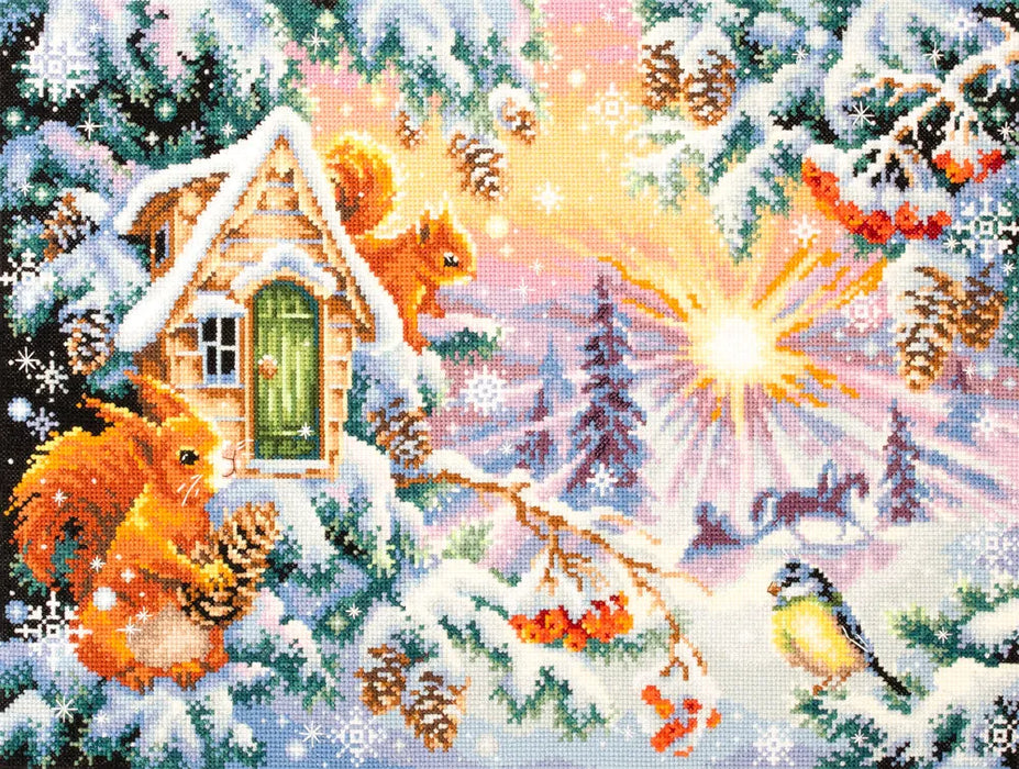 Winter Morning 110-700 Counted Cross-Stitch Kit