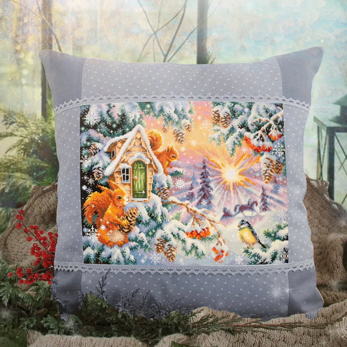 Winter Morning 110-700 Counted Cross-Stitch Kit