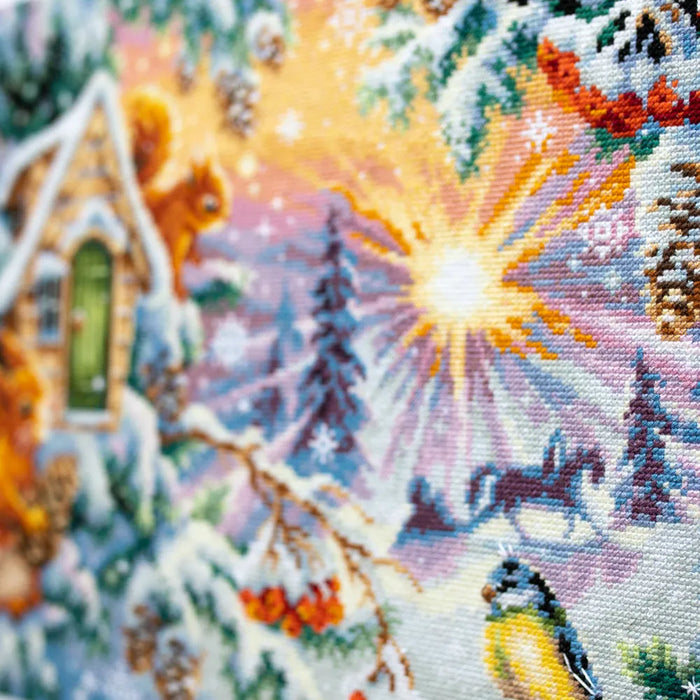 Winter Morning 110-700 Counted Cross-Stitch Kit