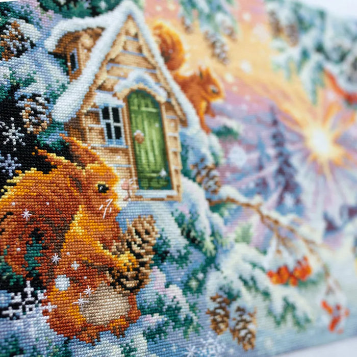 Winter Morning 110-700 Counted Cross-Stitch Kit