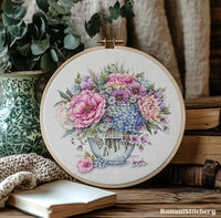 Botanical Breeze - PDF Cross Stitch Pattern