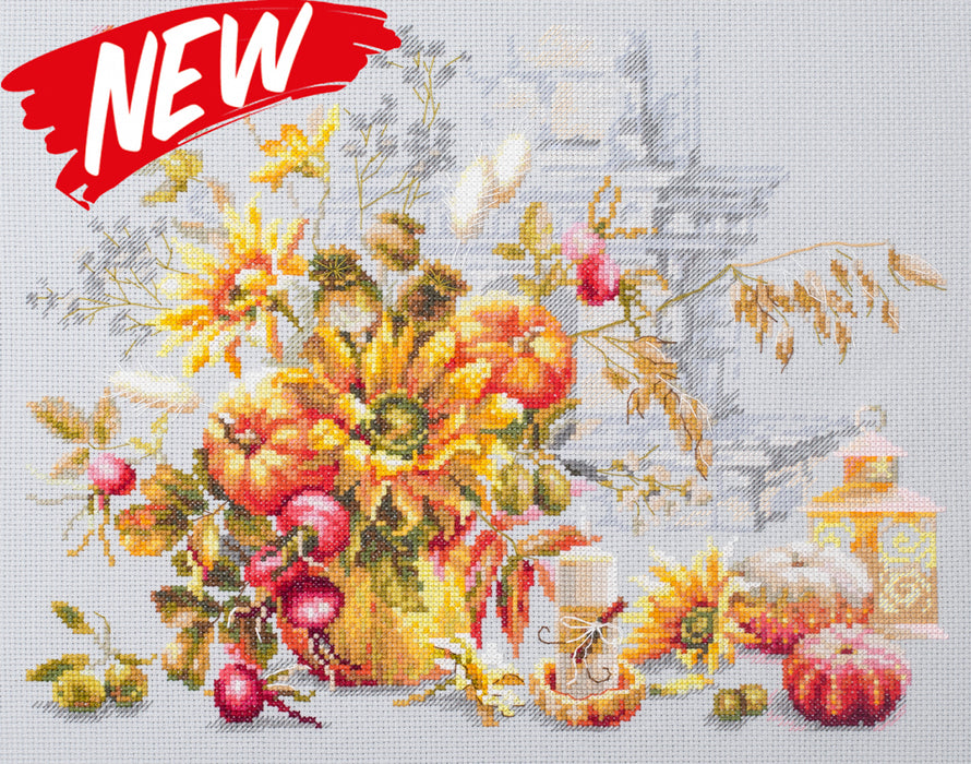 Autumn Improvisation 120-012 Counted Cross-Stitch Kit