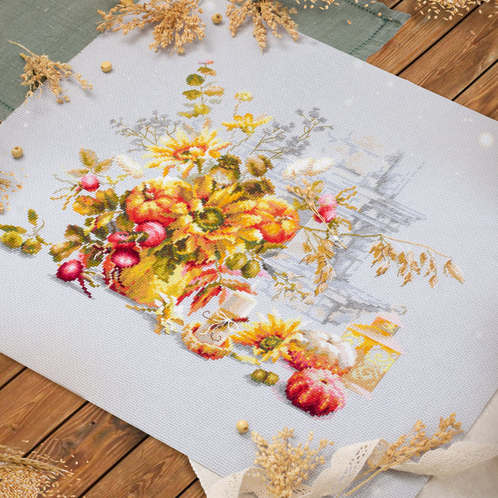 Autumn Improvisation 120-012 Counted Cross-Stitch Kit