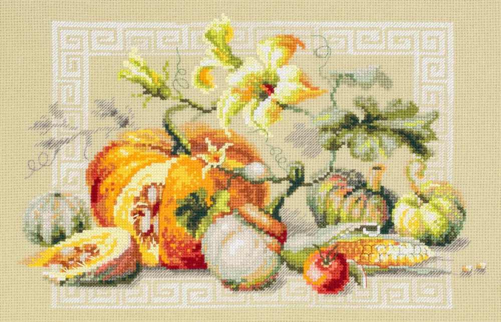 Pumpkin Fest 120-111 Counted Cross-Stitch Kit