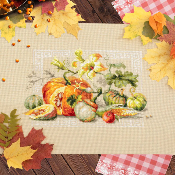 Pumpkin Fest 120-111 Counted Cross-Stitch Kit